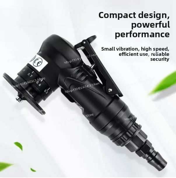 Mini handheld pneumatic beveling machine for 45-degree edge trimming and C/R corner assembly