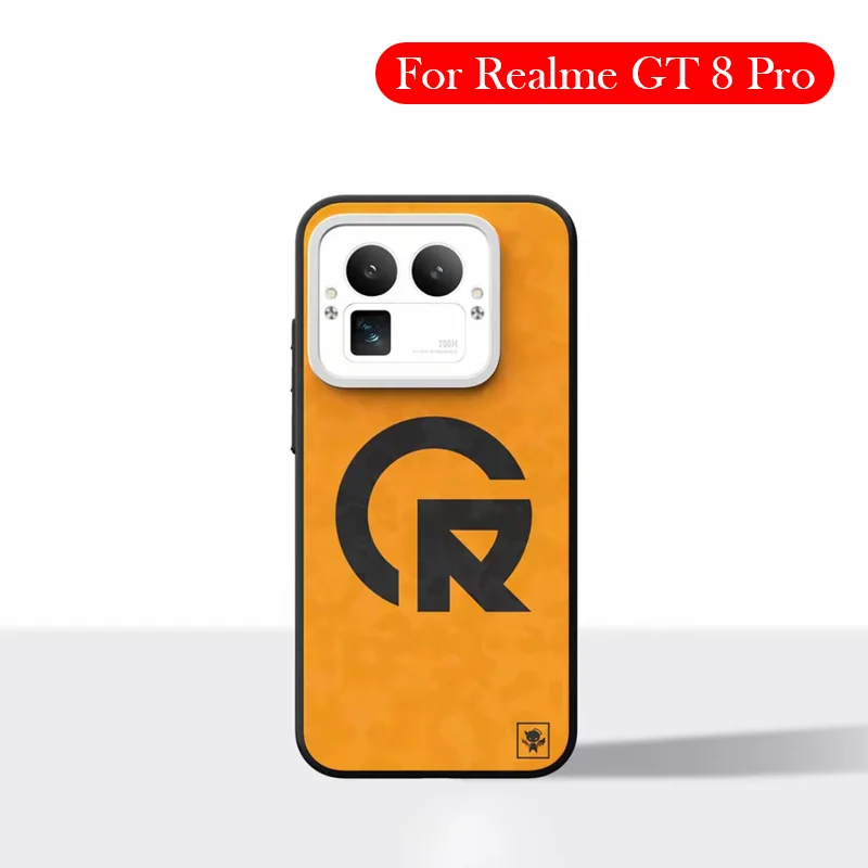 

Чехол из углеродного волокна для Realme GT 8 Pro, задняя крышка с поддержкой беспроводной зарядки для REALME GT 8 PRO