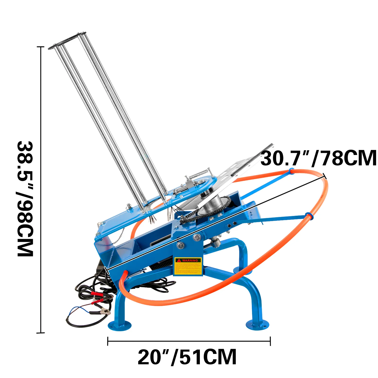 VEVOR Đất Sét Pigeon Người Ném 50 Đất Sét Dung Lượng Máy Tự Động Chất Liệu Cao Cấp An Toàn Pin Và Vòng Skeet Điện Tử Bẫy Người Ném