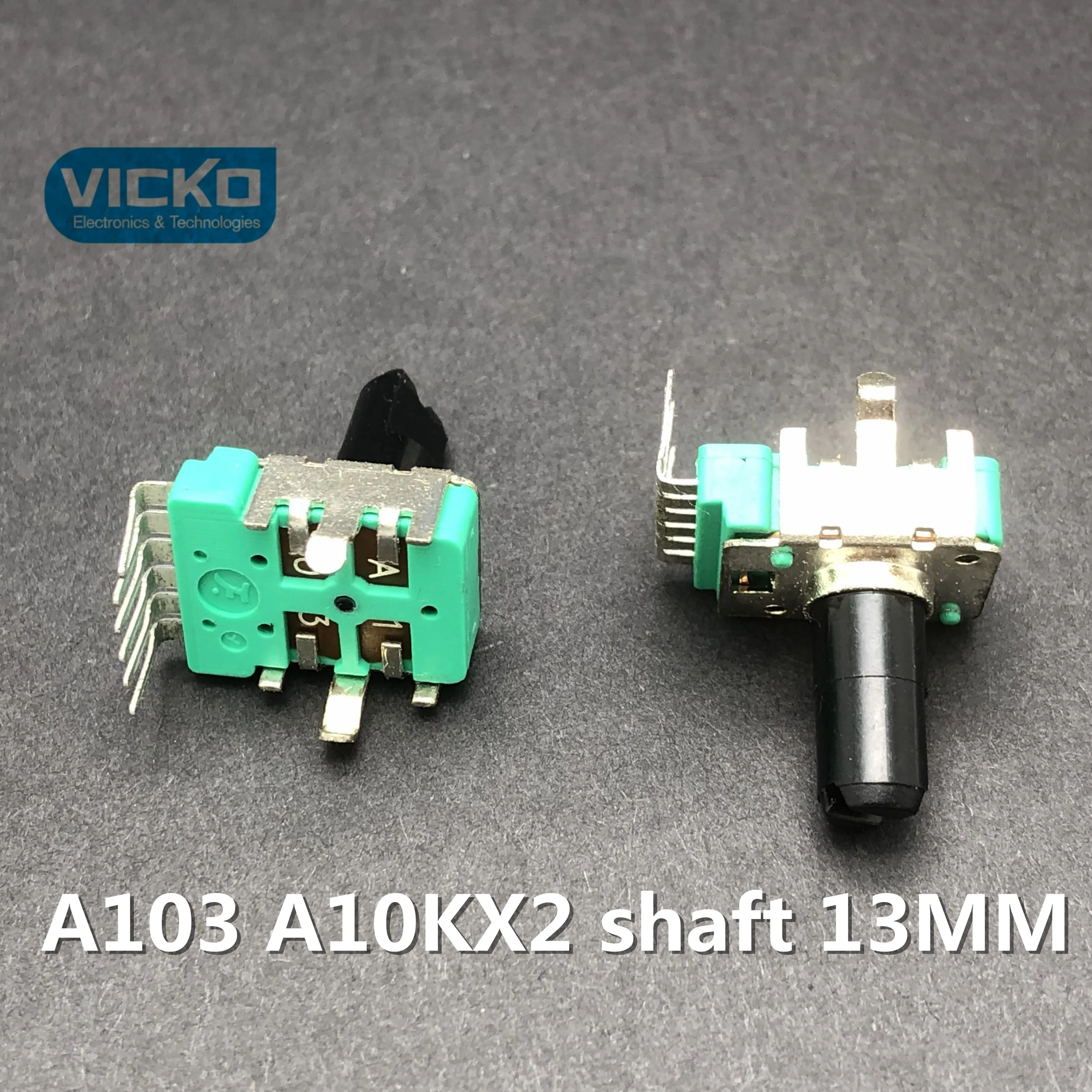 [VK] A103 142 type A10KX2 A10K double Edifier speaker audio subwoofer volume potentiometer handle length 13MM switch