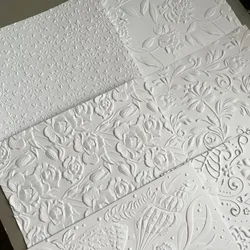 New 3d Embossing Folder Scrapbooking Materials Supplies Diy Gift Craft Art Deco Flower Photo Album Background Greeting Card