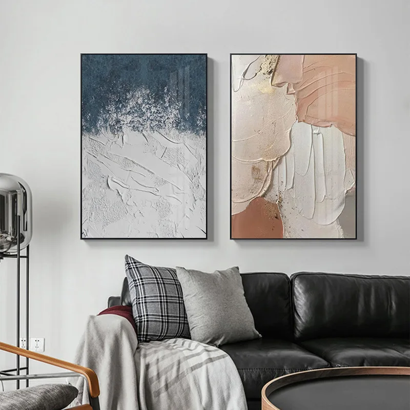 

Modern minimalist abstract decoration living room bedroom graffiti art canvas painting