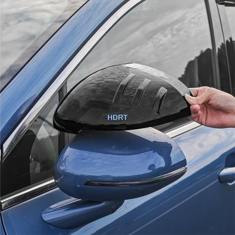For MG S6/Saic H5 EV 2025 + Car Styling Rear View Mirror Cover Reverse Mirror Rain Visor Shell  Protector Decoration Accessories