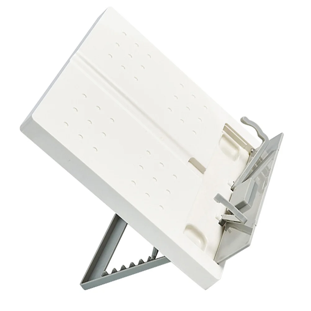 

Reading Book Rack ABS Material Adjustable Angle Laptop Holder Music Score Foldable Storage Household Item Bookshelf