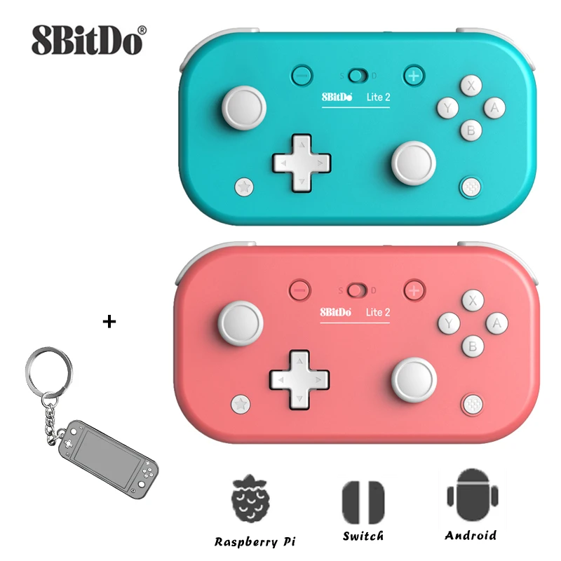 8BitDo Lite 2 Drahtloser Bluetooth-Gamecontroller mit Joystick-Vibrations-Gamepad für Nintendo Switch Lite Android Raspberry Pi – Detail 1