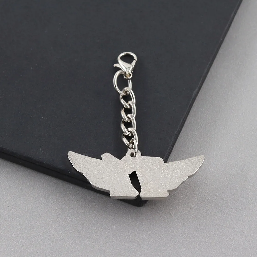 T1 Team Logo Metall-Schlüsselanhänger mit Emaille-Flügel-Anhänger, Schlüsselring, E-Sport-Fan-Sammlerstück, Geschenk für Gaming-Unterstützer – Detail 11