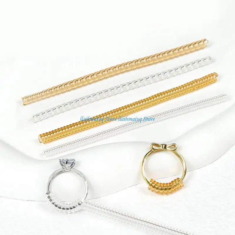 573B Skin Friendly Ring Adjuster Soft Resizable Insert For Sensitive Fingers Jewelry
