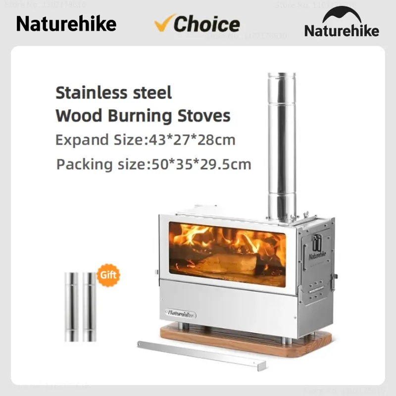 

Naturehike Winter Heating Stove Outdoor Camping Picnic Portable Stainless Steel Wood Burning Stoves Desktop Firewood BBQ Stove