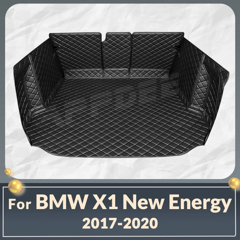 

Auto Full Coverage Trunk Mat For BMW X1 New Energy 2017 2018 Car Boot Cover Pad Cargo Liner Interior Protector Accessories