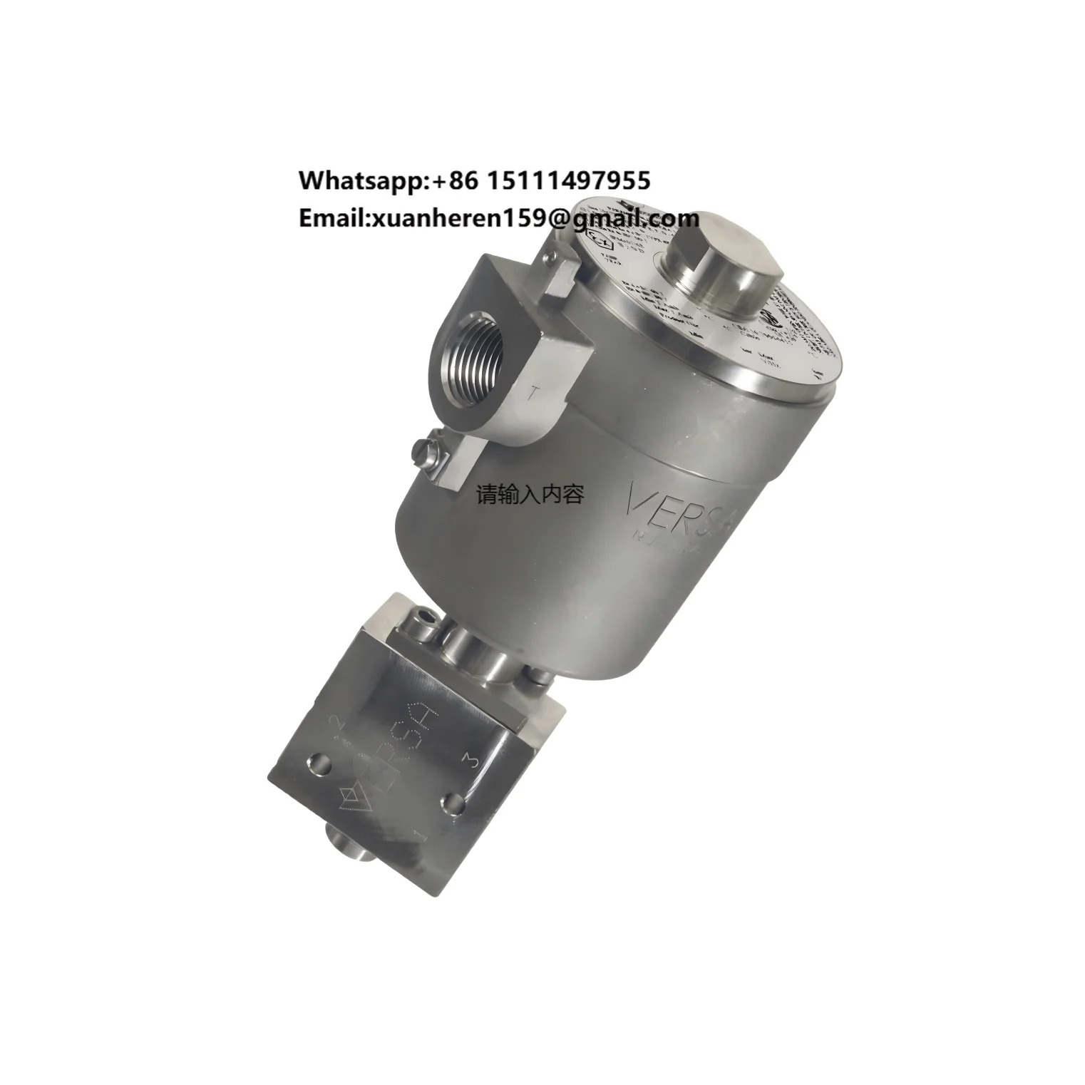 VERSA Solenoid Valve DSM-3301-316-XDDS1-D024