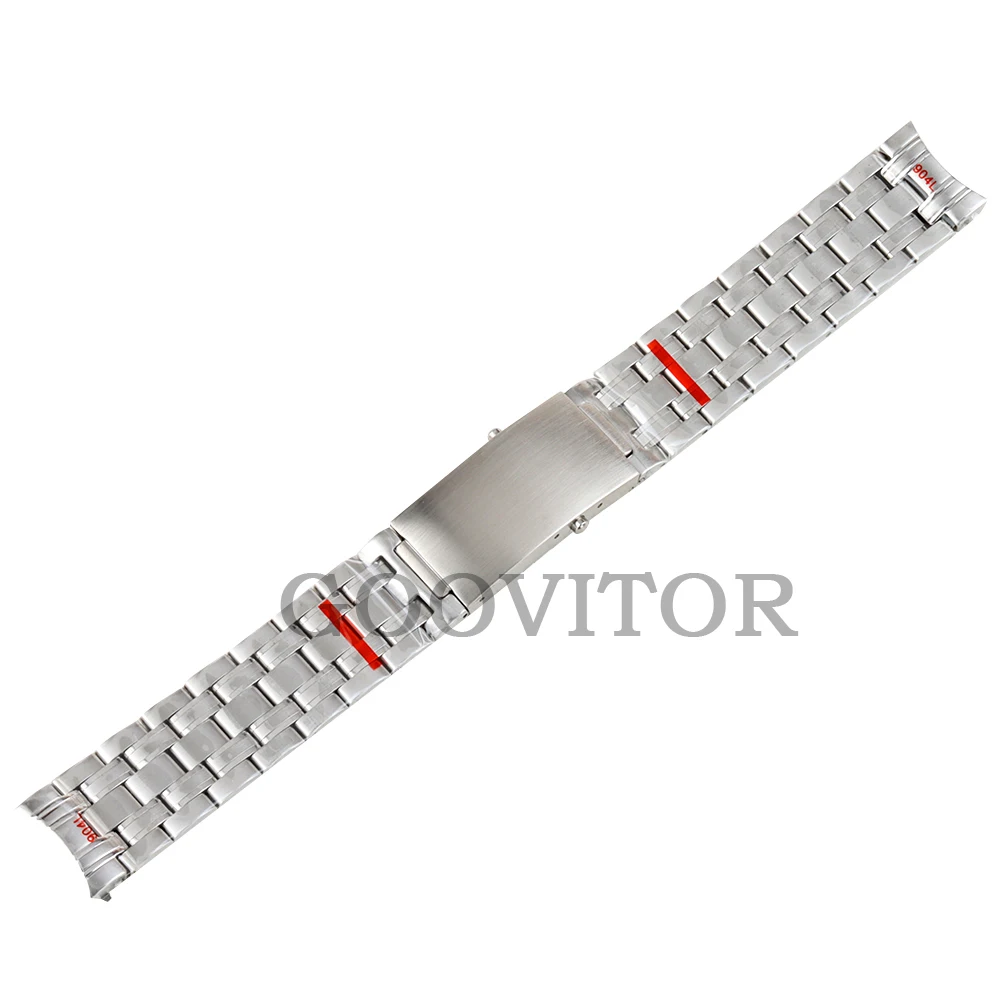 Watchbands 20mm Width Stainless Steel Folding Buckle Suitable For Seamaster 300 Case Hight Quality Bracelets Watch Accessories