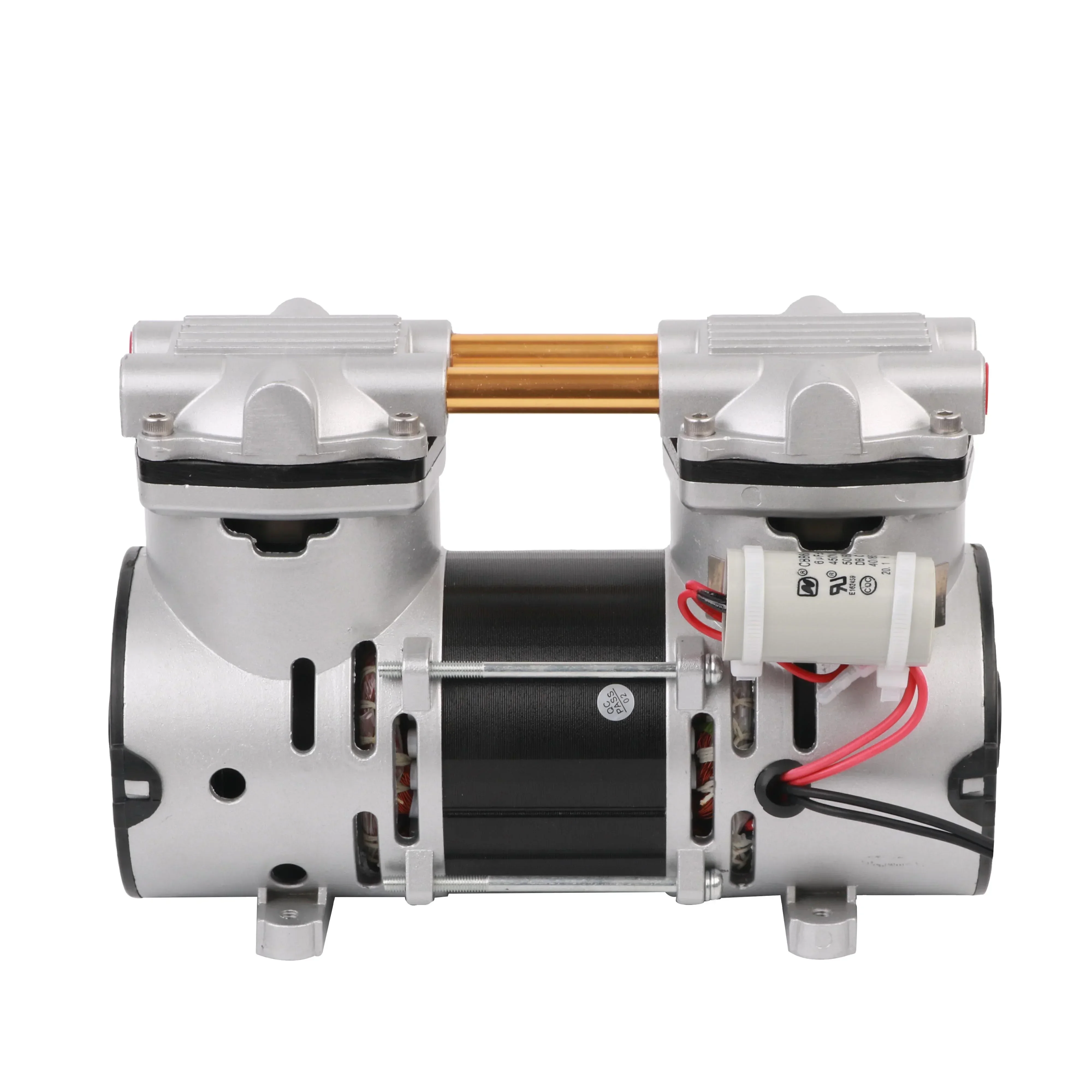 2025 آلات ضاغط الهواء الطبية الخالية من زيت الأسنان، مكبس محمول، رأس مضخة ضاغط الهواء الصامت