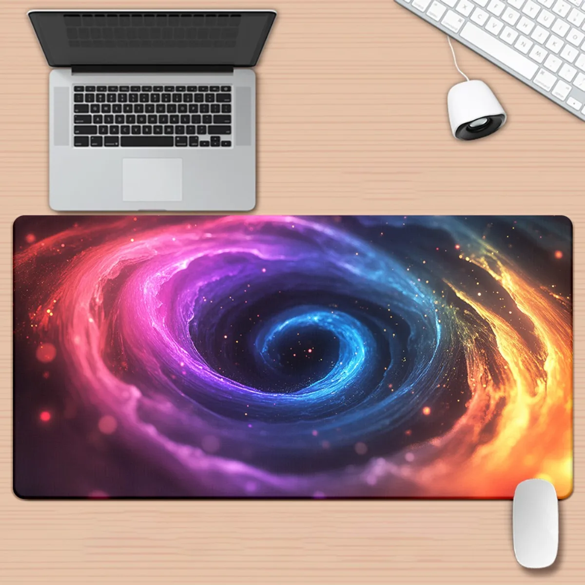

Smooth Operating Cloth Mouse Pad In Standard Rectangle Shape Ideal For Daily Office Home And School Computer Laptop Using