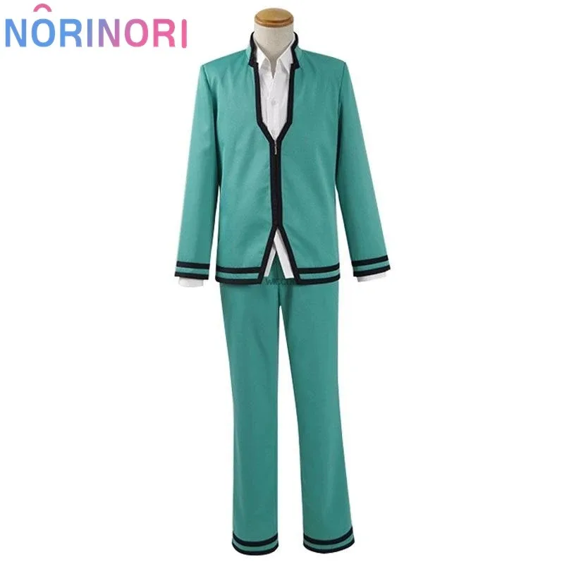 dd12Saiki Anime Saiki Kusuo The Disastrous Life K.-Nan Cosplay Costumes Uniform Tops Pants Headwear Cos Props Wigs