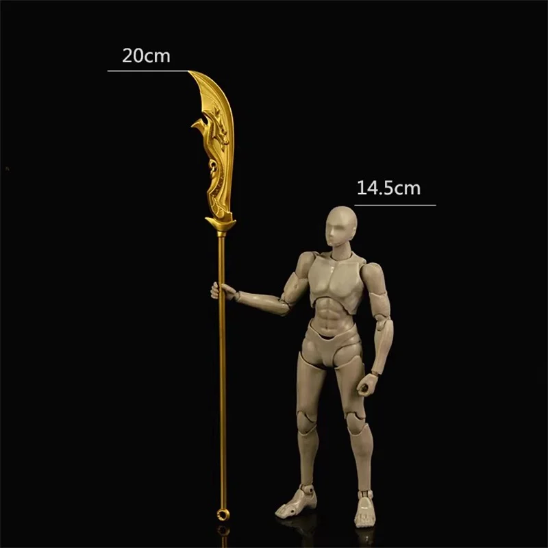 

Hot Sale 1/12 Soldier Miniature Cold Weapon Qinglong Yanyue Blade High Quality Model Toy Fit 6'' Action Figures In Stock