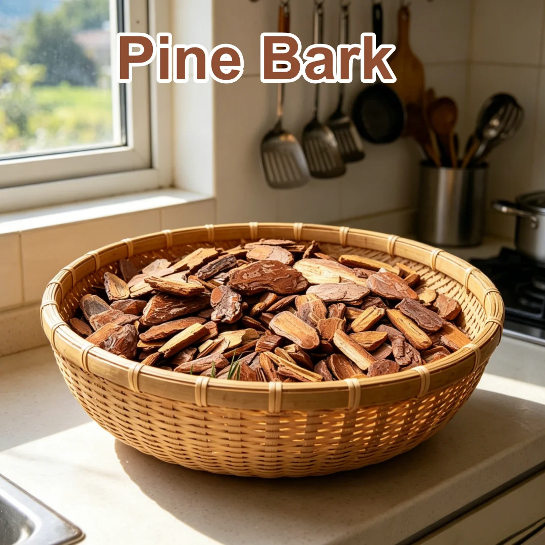 500g Fermented Organic Pine Bark Nuggets, Natural Soil Amendment for Garden, Orchid, Succulent, Bonsai & Blueberry Cultivation