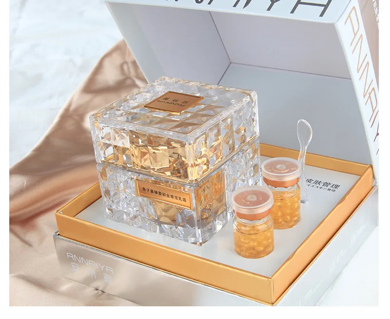 Luxo caviar cuidados creme facial anti-rugas hidratante endurecimento anti-envelhecimento reparação nutritivo elevador e desaparecer linhas finas