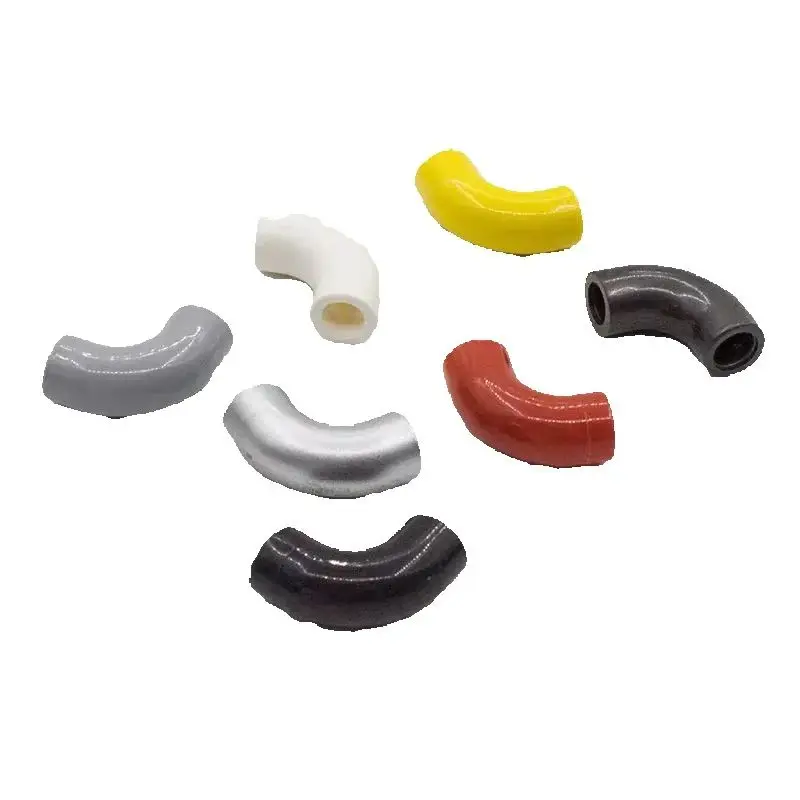10PCS 25214 1X1 90 Grad Ellenbogen Loch Bausteine Moc Farbe Kompatibel mit Ziegel DIY Ersatzteile Spielzeug