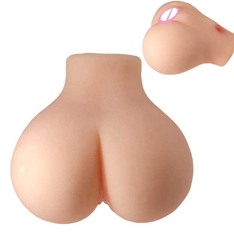 Realistic Vagina Male Masturbator Cute Little Butt Vagina Pocket Pussy Double Breasts Honey Tongue Channel Sex Toy For Men view 2