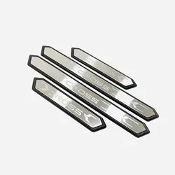 For Toyota Corolla Cross 2020 2021 2022 2023 Stainless Door Sill Protector Pedal Scuff Plate Cover Trim Car Styling Accessories