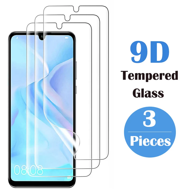 Protective Glass For Huawei P40 P30 P20 Lite P10 Plus Tempered Glass For Honor 9 10 20 Lite 30 20i 10i 9X 20s Screen Protector