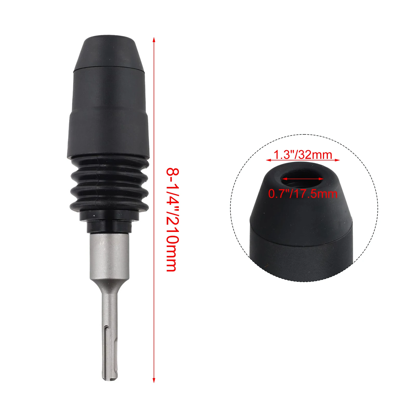 

Адаптер из легированной стали для перфораторов, для работ с бетоном, для строителей и любителей-самоучек, для отбойных молотков.