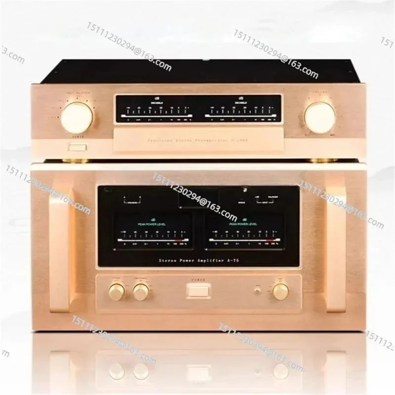 220V/110V Damping Coefficient 1000 Maximum Power  A-75 Pure Class A Golden Voice HIFI Amplifier Voltage Consumption 520W