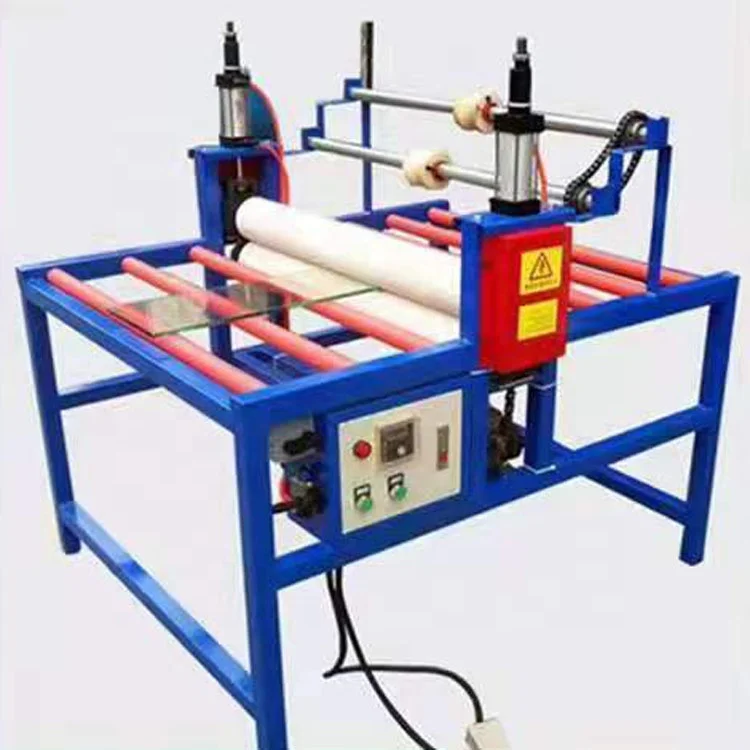 

Metal Plate Laminating Machine Single And Double Side Glass Glass Laminator Crystal Steel Door Panel Laminating Machine