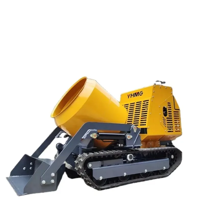 

YG Customized 300L Mini Concrete Mixer Crawler With Diesel Engine Concrete Mixer For Sale
