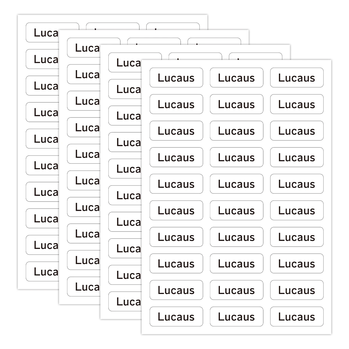 

Пользовательские прозрачные именные ленты, наклейки, водонепроницаемые персонализированные подарочные этикетки для бутылки с водой, ручка, детские школьные канцелярские принадлежности