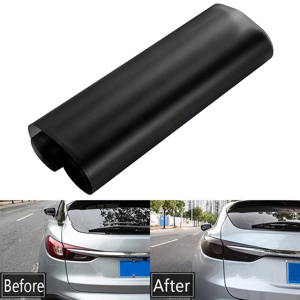 Car Styling Car Light Tint Film HeadLight Taillight Matte Black Vinyl Film Sheet Auto Car Lamp Sticker Foil 30x100cm/12x39 inch