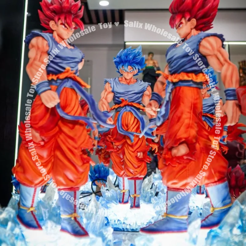 Jt Statue Jt Toys 35cm Dragon Ball Son Goku ‌Kirin Ultra - Blue Goku Kakarotto Super Saiyan Figure Pvc Model Collection Toy - view 2
