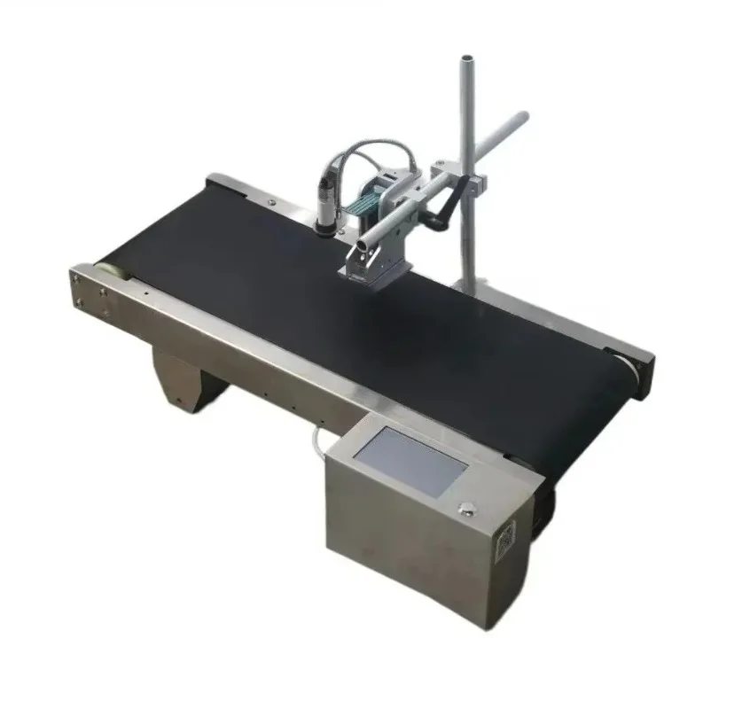 2026-Desktop Conveyor Encoder - Multi-angle Print Head (Lateral/Downward) and 4.3