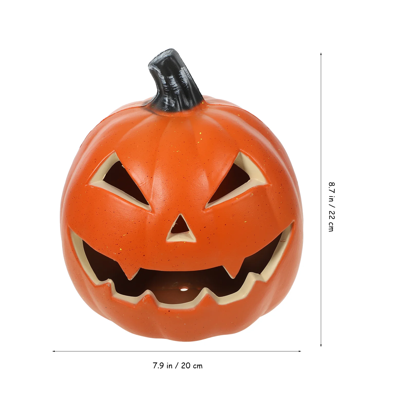 LED Jack-o-lantern Halloween Party Lamp Gift Decorations for Home Plastic Pumpkin Light Indoor