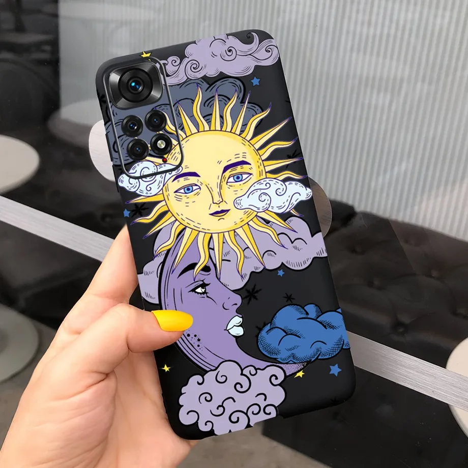 For Redmi Note 12 Pro Case 4G 5G Cases Dragon Sun Moon Phone Cover For Xiaomi Redmi Note 12 Pro Plus Note12 4G 5G Coques Fundas