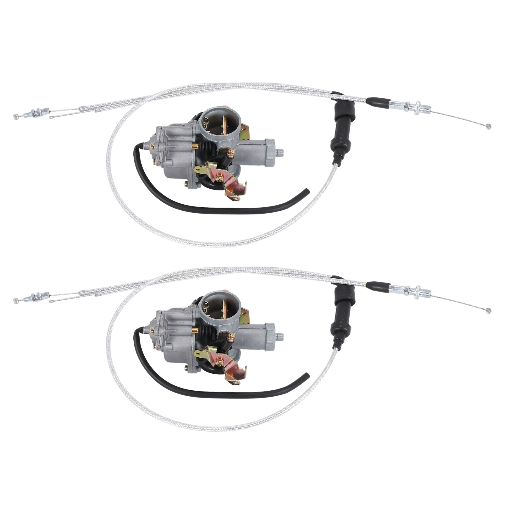 Well 2X PZ30 30Mm Carburetor Accelerating Pump Racing For 200Cc 250Cc For Keihin ABM IRBIS TTR 250 With Throttle Cable - view 3