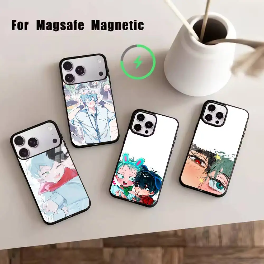 

IvantillA- Alien Stage Phone Case For iPhone17,16,15,14,13,12,11 Plus,Pro Magnetic with Magsafe Wireless Charging
