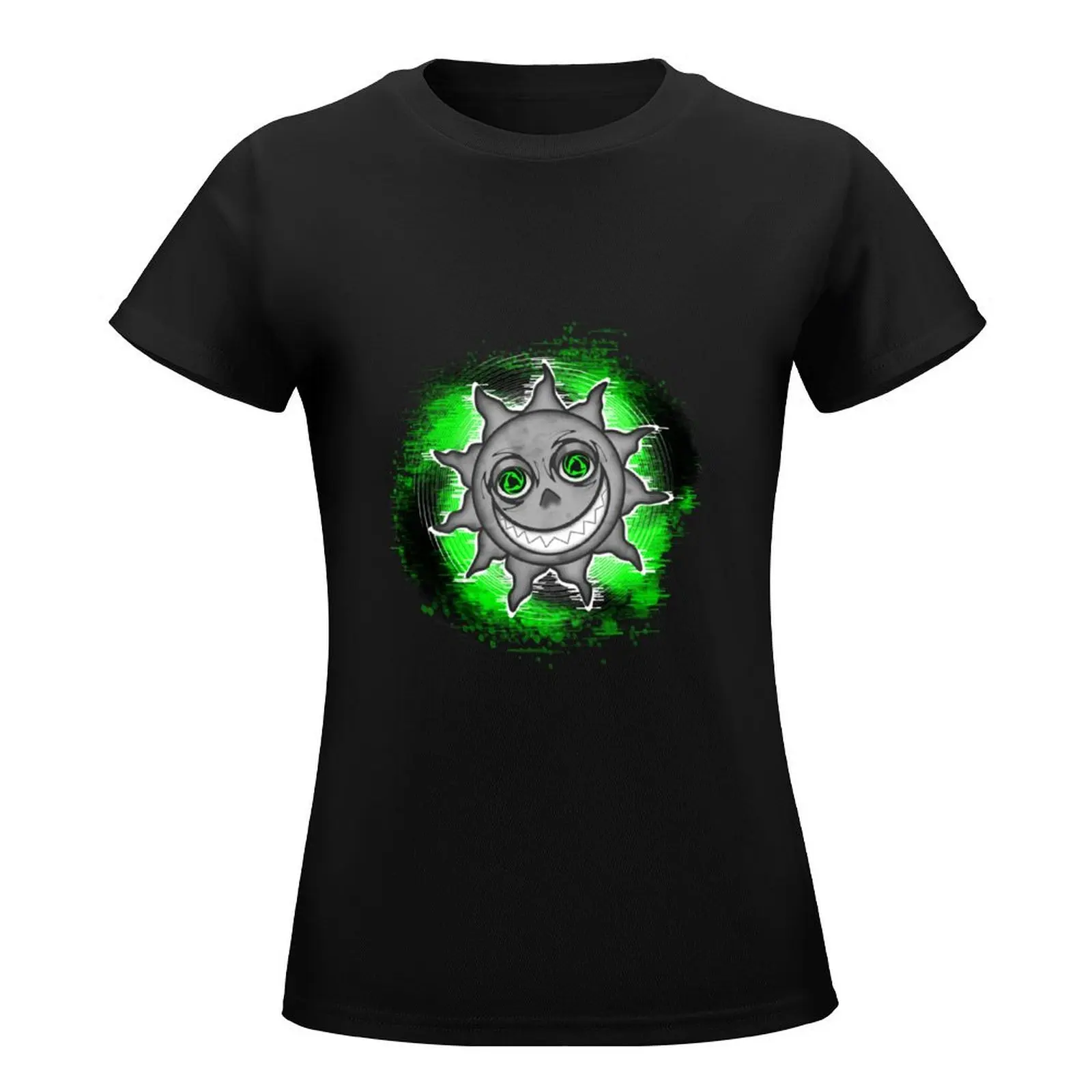 Wicked Sun Green T-Shirt oversized customs design your own sublime tshirts for Women