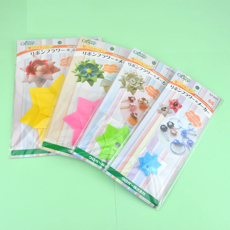 Japan Clover YOYO flower Template 13 for Fabric art  DIY 1 order=1pc