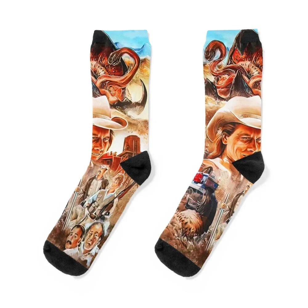

Tremors Underground Artwork 1 Socks bright garter Argentina hiking Male Socks Women's