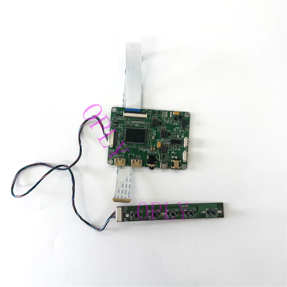 

EDP 2, совместимый с mini HDMI, комплект платы контроллера micro USB для HB133WX1-301 HB133WX1-402 HB133WX1-201 1366X768, светодиодная панель, экран