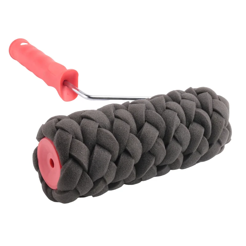 AA80-نمط رولة دهانات أداة حماية البيئة ختم اللوحة أدوات اسطوانة الزخرفية تقليد الحجر للجدار