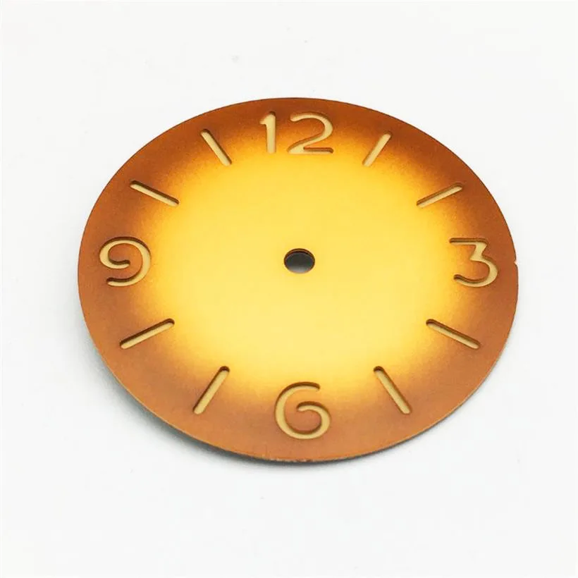 37mm Watch Dial Watch Accessories Are Suitable For ST3600 Manual Movement ETA 6497 6498 Movement Green Orange Black Dial