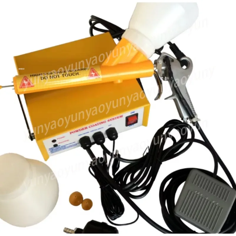 Manual Portable Powder Coating Gun Spray Gun Electrostatic Powder Coating Gun System Machinery Painting Machine