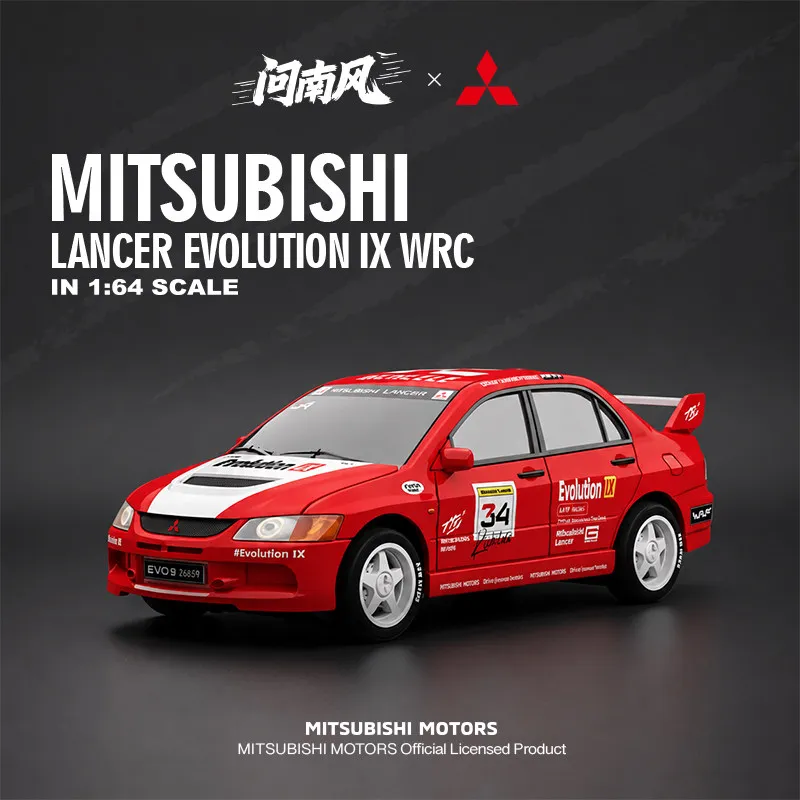 WNF Mitsubishi Lancer Evolution IX WRC IN 1:64 Scale RC Cars High-Speed Remote Control Vehicle EVO9 Hobby Collection Car Gifts