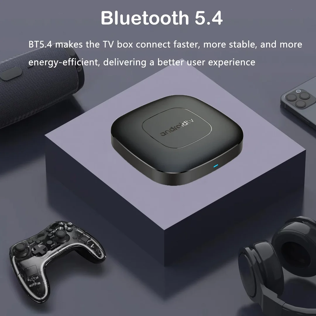 T1 Smart Android TV Box Android 14 Allwinner H313 Google Assistant double Wifi 5G 8K vidéo 8GB 128GB lecteur multimédia décodeur rapide