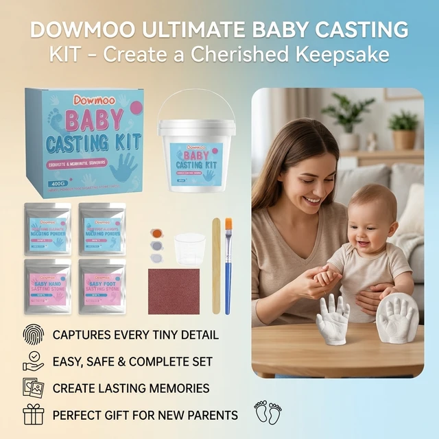 3D Baby Hand Mold Powder Set Handmade DIY Make Exclusive Handcrafts Foot Handprint Baby Souvenir Baby Hand & Foot Casting Kits 3 3D Baby Hand Mold Powder Set Handmade DIY Make Exclusive Handcrafts Foot Handprint Baby Souvenir Baby Hand & Foot Casting Kits 3
