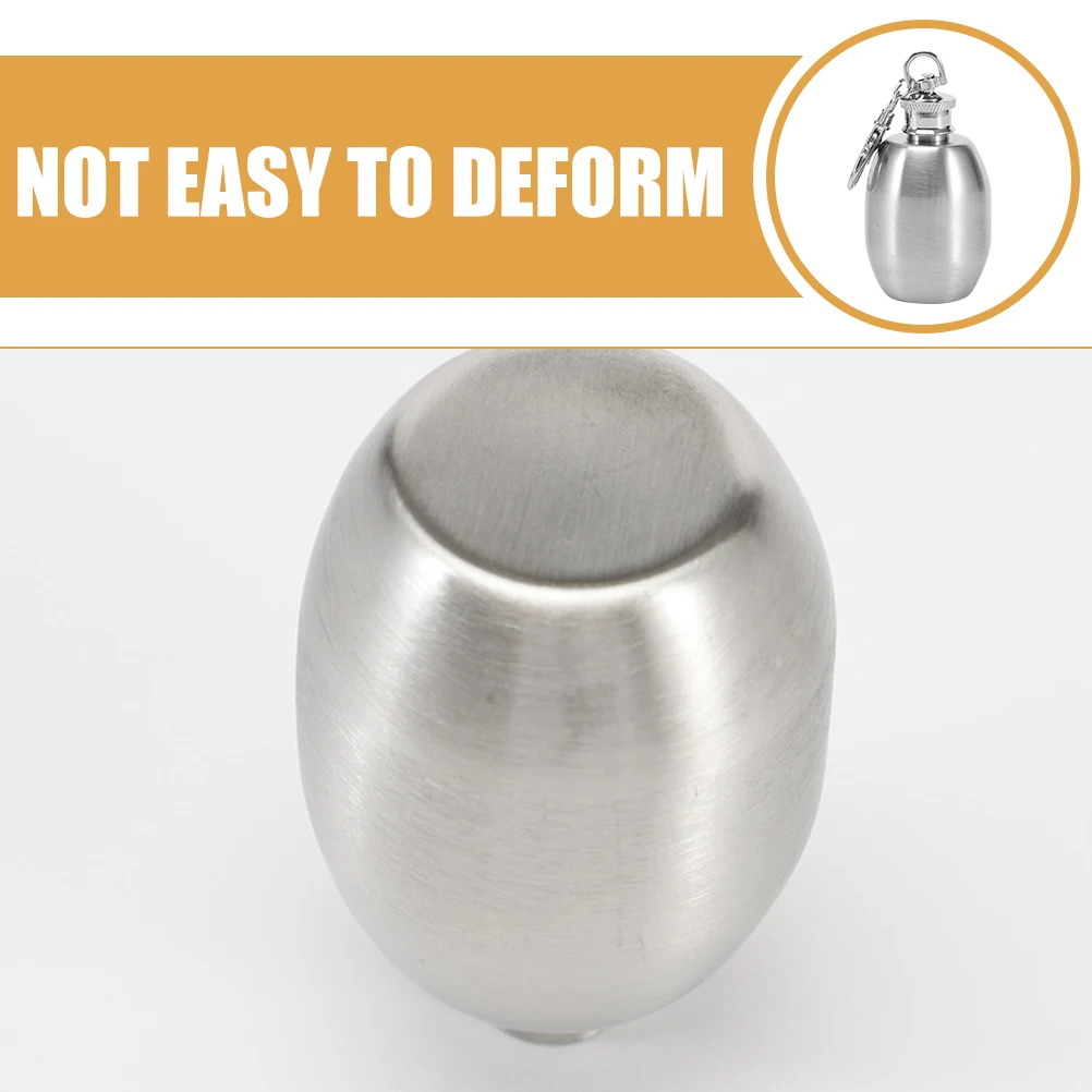 

Reusable Portable Camping Jug Keychain Flask for Outdoor Water Bottle Drinking Flasks