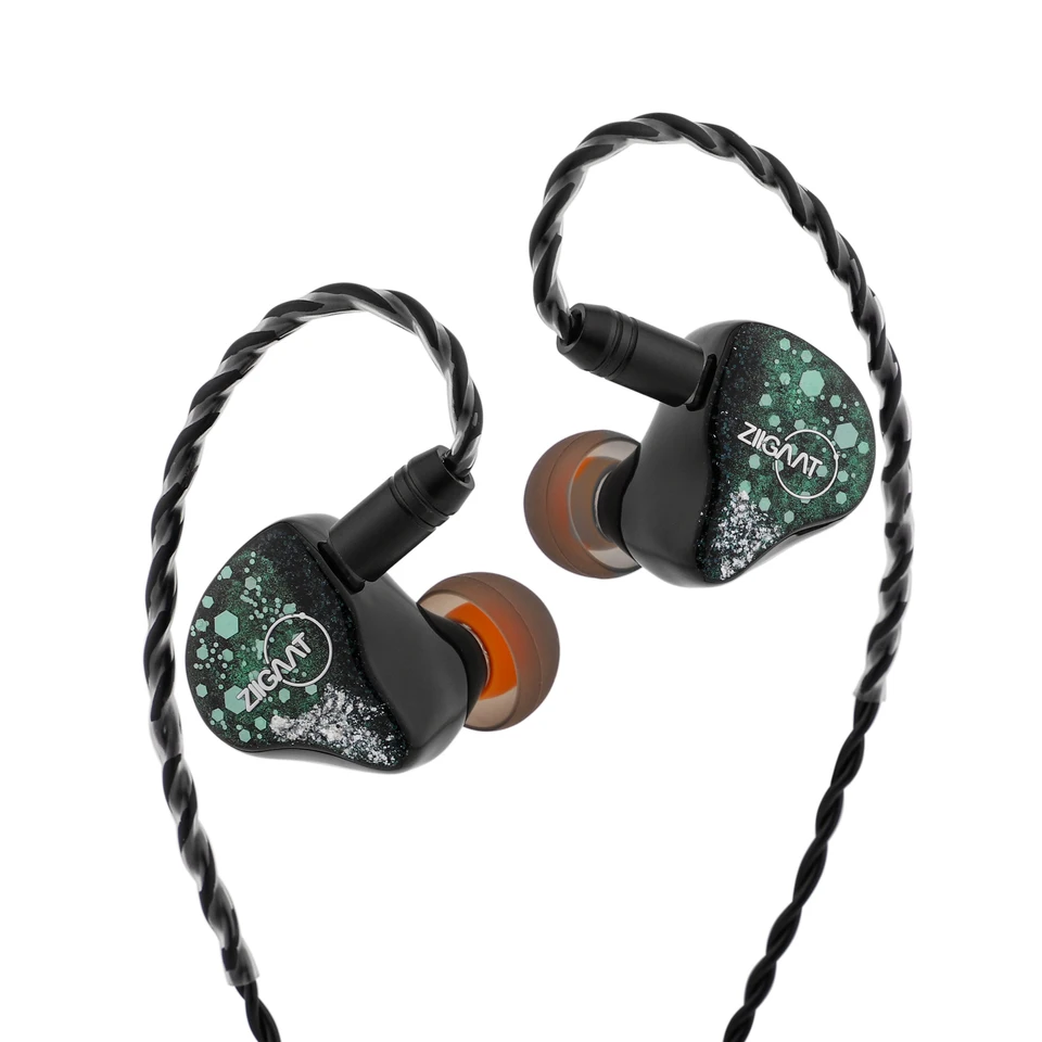 Linsoul ZiiGaat Arcanis Professional 2DD+5BA Hybrid IEM Earphone