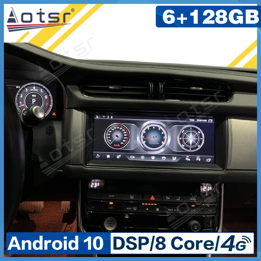 

Car Radio Caplay Original Style Android 11 For Jaguar XE XEL XFL Navigation Multimedia Player Stereo Autoradio Head Unit